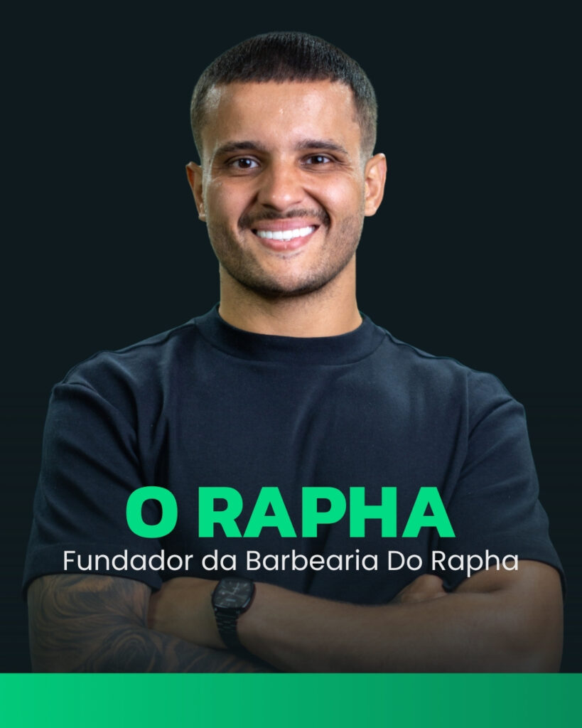 O Rapha, Fundador da Barbearia Do Rapha